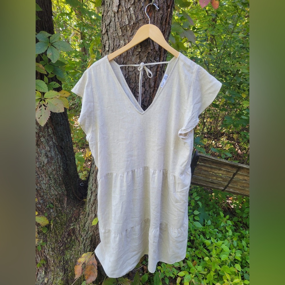 Linen shift dress from Dex XL